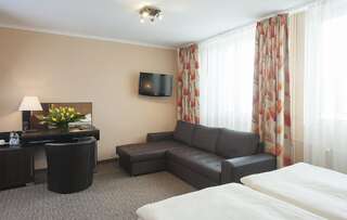 Отель Hotel Mieszko Гожув-Велькопольски Двухместный номер «Премиум» с 1 кроватью или 2 отдельными кроватями-11